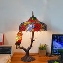 Axyaa Tiffany Stained Glass Table Lamp for Luxurious Living Spaces