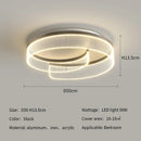 Axyaa Round LED Ceiling Light Acrylic Bedroom Study Room Lamp Fixtures