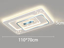 Axyaa Acrylic LED Ceiling Light for Home Bedroom Living Room