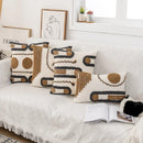 Tufted Macrame Cushion Cover, Turkish Boho Pillow Case for Home Decor by Axyaa