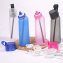 Axyaa Flavored Water Bottle Sports Alr Up Drinking Bottle with Fruit Fragrance Pods
