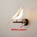 Axyaa Chinese Magpie LED Wall Lamp Ceiling Light Touch Switch for Home Decor