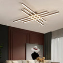 Axyaa Dimmable LED Chandelier for Modern Living Dining Room Bedroom Hall Lighting