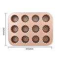 Axyaa Carbon Steel Mini Cake Pan Muffin Cupcake Baking Tool