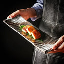 Axyaa Sushi Sashimi & Western Dessert Rectangular Plate - Commercial Creative