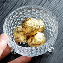 Axyaa Glass Bowl Set for Desserts, Soups, Salads - Creative Three-Legged Design