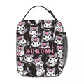 Axyaa Kuromi Thermal Lunch Box: New Arrival, Insulated, Ideal for School
