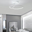 Axyaa LED Ceiling Lamp: Modern Minimalist Round High-grade Dimmable Light for Home Décor