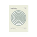 Axyaa Bauhaus Minimalist Geometry Wall Art Canvas Painting Living Room Decor