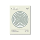 Axyaa Bauhaus Minimalist Geometry Wall Art Canvas Painting Living Room Decor