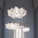 Axyaa Modern Acrylic Flower Chandelier for Bedroom and Dining Room