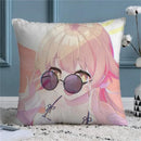 Axyaa Blue Archive Decorative Pillow Case for Sofa Throw Cushion Cover