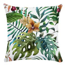 Axyaa Tropical Jungle Floral Cushion Cover