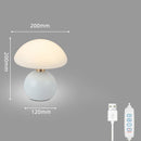Axyaa Mushroom Night Light: 3 Colors, 10 Levels, Soft Bedroom Decor