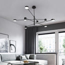 Axyaa Nordic Branch-Shaped Chandelier - Modern Wrought Iron Minimalist Design