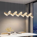 Axyaa Modern Crystal Chandelier Stair Pendant Lamp Living Room Pendant Lights Interior Lighting