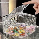 Axyaa Acrylic Hair Clip Organizer with Lid - Headdress & Accessories Holder