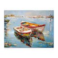 Axyaa Sailing Boat Abstract Sea Canvas Wall Art Print for Home Décor