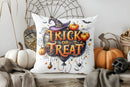 Axyaa Scary Ghosts and Bows Halloween Pillow Cover for Sofa, Bedroom, Car
