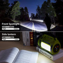 Axya LED Searchlight: USB Rechargeable, Waterproof, 5 Modes, Long Range, Outdoor Torch