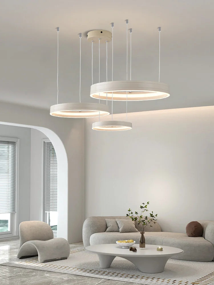 Axyaa Nordic Modern Lighting Pendants Set for Living Room, Dining, Bedroom & Kitchen