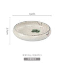 Axyaa 6inch Ceramic Plate Korean Kimchi Salad Dish Single Plate Bowl