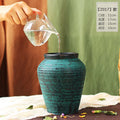Axyaa Ins Style Ceramic Floor Vase for Home Decor & Living Room Art