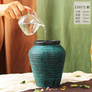 Axyaa Ins Style Ceramic Floor Vase for Home Decor & Living Room Art
