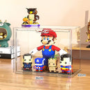 Axyaa Acrylic Action Figure Display Cabinet : Large Capacity, Dustproof, Transparent Storage Rack