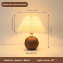 Axyaa Retro Floral LED Table Lamp for Bedroom and Living Room Decor