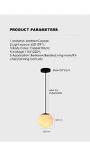 Axyaa Modern Marble Chandelier for Luxury Living Room & Bedroom