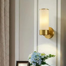 Axyaa Nordic Copper Marble Wall Lamps - High-end, Living Room, Bedroom, Corridor Bedside Lighting