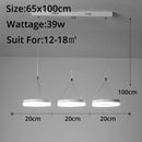 Axyaa Nordic Bar Lamps Chandelier Dining Table Lamp Creative Modern Living Room