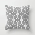 Axyaa Geometric Cube Print Pillowcase for Home and Office Décor