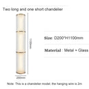 Axyaa Modern Glass LED Suspension Lamp for Restaurants, Bars, Hotels, and Dining Tables