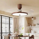 Axyaa Minimalist Ceiling Fan Pendant Light for Dining Room and Living Room