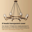 Axyaa European Retro Copper Pendant Light for Modern Dine & Living Room Decor