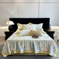 Axyaa Floral Pastoral Tencel Summer Quilt Set - 50 Cool Quilts