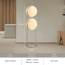 Axyaa Ball Floor Lamp: Nordic Design for Living Room, Bedroom, Hotel - Art Deco Standing Light