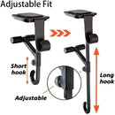 Axyaa Fireplace Garland Holder: Adjustable Mantle Hanger with Dual Hooks