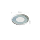 Axyaa Straight Edge Ceramic Plate Set for Molecular Cuisine and Specialty Tableware