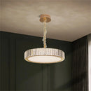 Axyaa Modern Crystal Ceiling Chandelier Dimmable Lighting Fixture