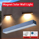 Axyaa Solar LED Strip Lights: Modern Outdoor Decorative Wall Lighting