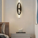 Axyaa Nordic Minimalist Wall Light Iron Lamp for Bedroom Living Room Study