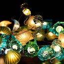 Axyaa Marine Themed Seashell Starfish Fairy Lights