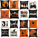 Halloween Ghost Pillowcase by Axyaa - Sofa Decor Throw Pillow Cover