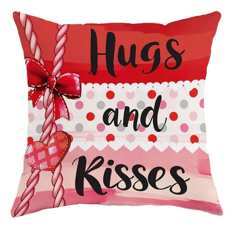 Axyaa Love Balloon Pattern Pillowcase - Romantic Home Room Decor & Gift