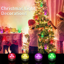 Axyaa Submersible LED Tea Lights with Remote Control for Vase, Pool, and More