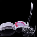 Axya 1.5L Snake-shaped Glass Wine Decanter for Home & Bar Decor