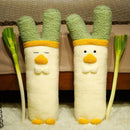 Axyaa Scallion Duck Plush Toy Pillow - Fun Gift for Girls